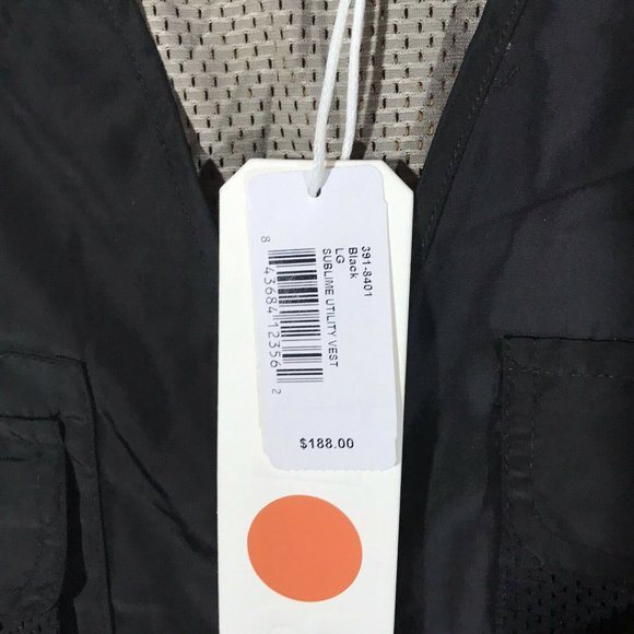 NWT Rokit Sublime Utility Vest Shirt Mens Size Large 391-8401 Pockets Fire Hoop - Picture 6 of 12